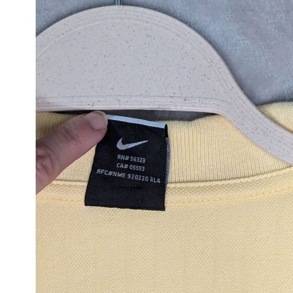 Mens Nike polo yellow size large golf polo - Picture 5 of 9